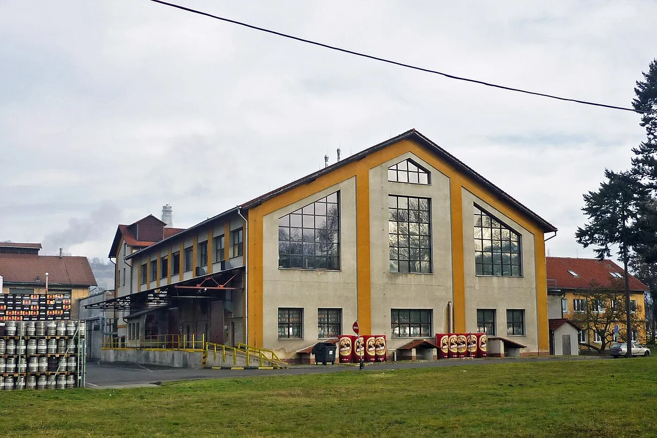 De brouwerij van Heineken in Velké Březno, waar Březňák-bier werd gebrouwen.